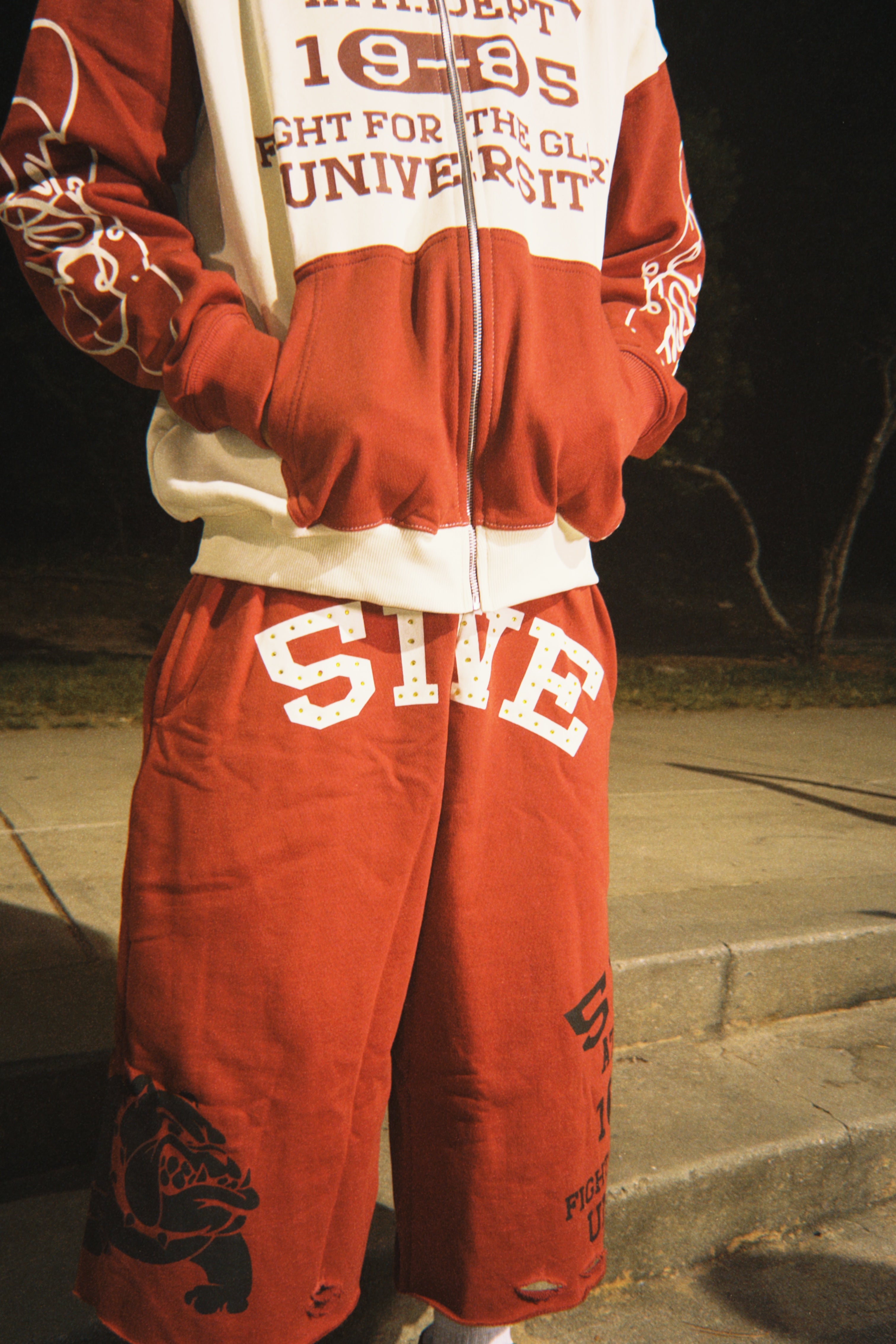 5ive University Shorts