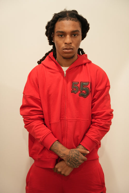 Red 555 Jacket