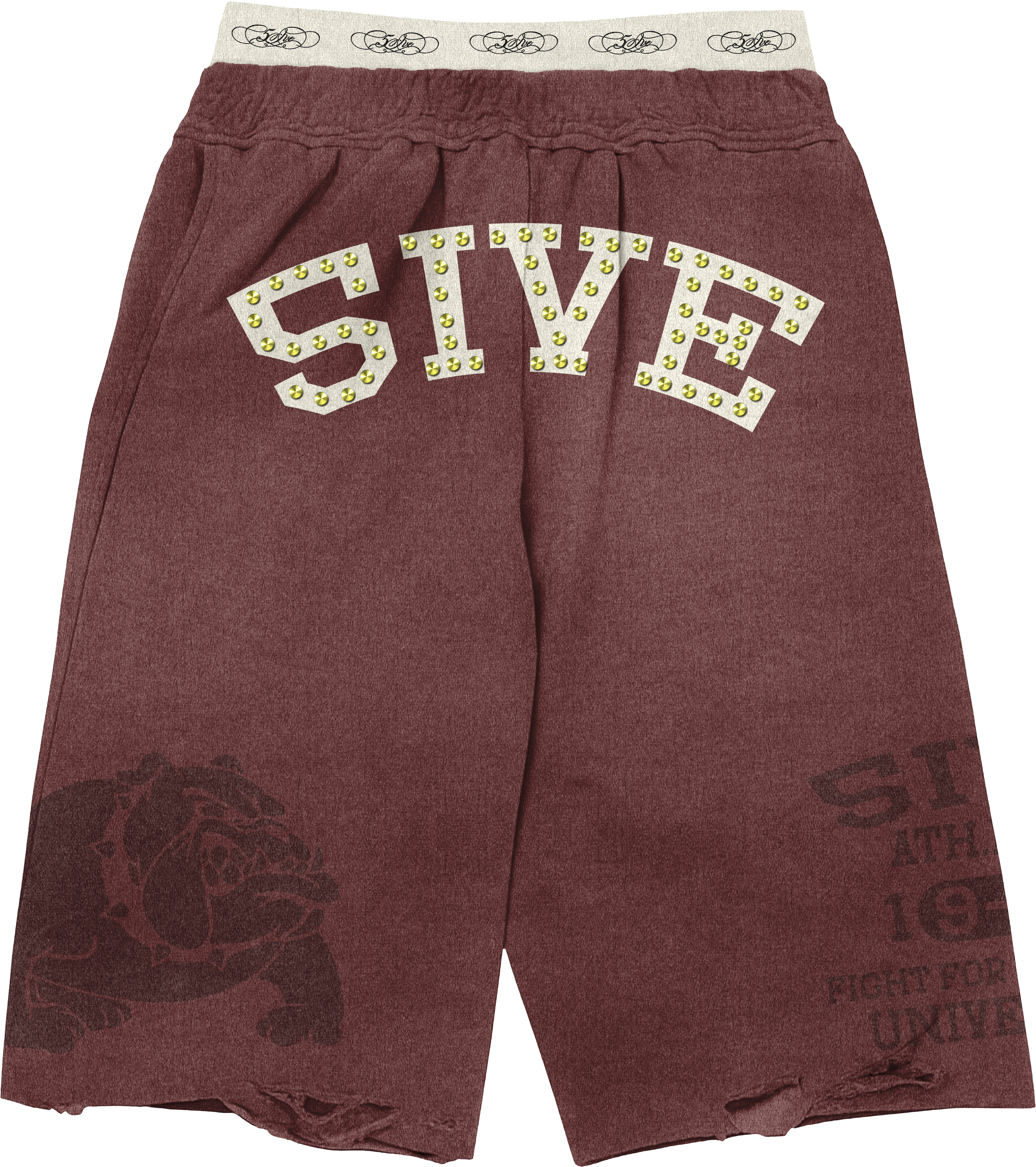 5ive University Shorts